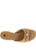 Högl Leder-Pantoletten in Beige