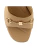 Högl Leder-Pantoletten in Beige