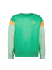 B.Nosy Sweatshirt "Spencer" in Grün/ Orange