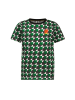 B.Nosy Shirt "Timmy" in Weiß/ Grün/ Schwarz