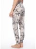 SHORT STORIES Pyjama-Hose in Beige/ Schwarz