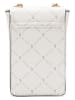 Puccini Handytasche in Weiß - (B)11 x (H)18 x (T)5,5 cm