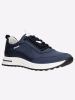 Wojas Skórzane sneakersy w kolorze granatowym
