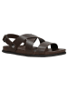 Wojas Leder-Sandalen in Braun