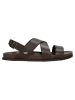 Wojas Leder-Sandalen in Braun