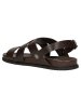 Wojas Leder-Sandalen in Braun