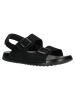 Wojas Leder-Sandalen in Schwarz