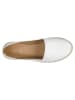 Wojas Leder-Espadrilles in Weiß