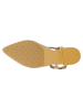 Wojas Leder-Ballerinas in Beige