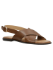 Wojas Leder-Sandalen in Braun