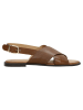 Wojas Leren sandalen bruin