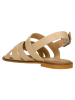 Wojas Leder-Sandalen in Beige