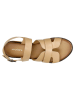 Wojas Leren sandalen beige