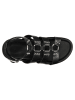 Wojas Leder-Sandalen in Schwarz