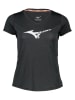 Mizuno Funktionsshirt "Impulse Core" in Schwarz