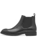 Tamaris Leder-Chelsea-Boots in Anthrazit