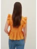 STEFANEL Bluse in Orange