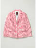 STEFANEL Blazer in Weiß/ Pink