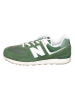 New Balance Skórzane sneakersy "574" w kolorze zielonym
