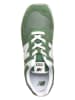 New Balance Leder-Sneakers "574" in Grün