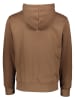 New Balance Hoodie "Essentials Stacked" in Braun