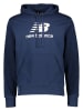 New Balance Bluza "Essentials Stacked" w kolorze granatowym