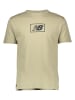 New Balance Koszulka "Essentials" w kolorze khaki