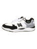 New Balance Skórzane sneakersy "Numeric Skateboarding" w kolorze biało-czarno-szarym