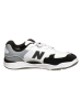 New Balance Skórzane sneakersy "Numeric Skateboarding" w kolorze biało-czarno-szarym