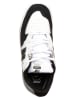 New Balance Skórzane sneakersy "Numeric Skateboarding" w kolorze biało-czarno-szarym