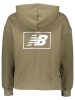 New Balance Hoodie "Essentials Americana Brushed" in Khaki