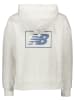 New Balance Hoodie "Essentials Americana Brushed" in Creme