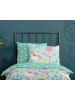 Good Morning Beddengoedset "Fantastic" mintgroen/roze