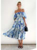 Tazga Kleid in Blau/ Hellblau