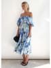 Tazga Kleid in Blau/ Hellblau