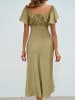 Tazga Kleid in Oliv