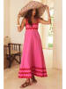 Tazga Jurk roze/rood