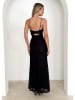 Tazga Kleid in Schwarz/ Rot