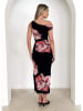 Tazga Kleid in Schwarz/ Rot