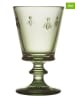 La Rochère France 6-delige set: wijnglazen "Abeille" olijfgroen - 240 ml