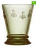 La Rochère France 6-delige set: glazen "Abeille" olijfgroen - 260 ml