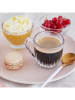 La Rochère France 6er-Set: Espressotassen "Ouessant" in Transparent - 90 ml