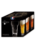 La Rochère France 4er-Set: Biergläser "Silex" in Transparent - 430 ml