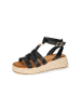 C'M Sleehaksandalen zwart