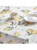 Mint Rugs Obrus "Helios Amarillo" w kolorze biało-żółtym