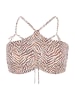Linga Dore Bikinitop camel/wit
