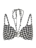 Linga Dore Bikinitop zwart/wit