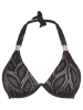 Linga Dore Bikini-Oberteil in Schwarz