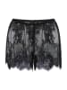 Linga Dore Pyjama-Shorts in Schwarz