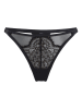 Linga Dore String in Schwarz